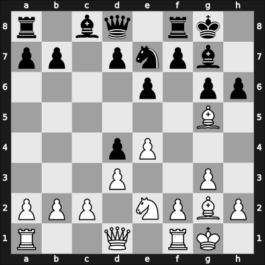1946 Zagreb ch YUG – Round 8 – Tot, Bora – 1/2-1/2 – Trifunovic, Petar – G11