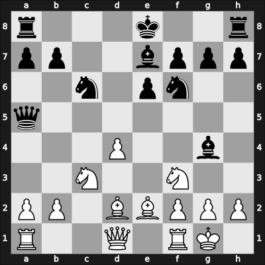 1947 ARG-ch26 Mayor – Round 16 – Benko, Francisco – 0-1 – Rebizzo, Cayetano – G12