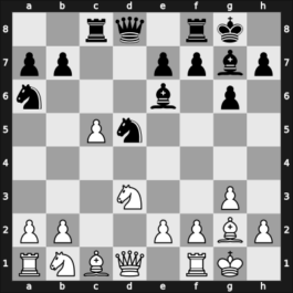 1947 Buenos Aires ch-ARG – Round 1 – Benko, Francisco – 1-0 – Sanguinetti, Renato – G7