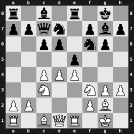 1947 Buenos Aires ch-ARG – Round 1 – Beretta, Alberto Luigi – 1/2-1/2 – Sanguinetti, Renato – G11