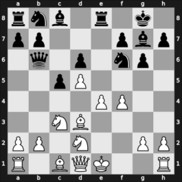 1947 Buenos Aires ch-ARG – Round 1 – Aguirre Ataulluco, Patrick Gian Pierre – 0-1 – Alvarez Martin, Pedro – G33
