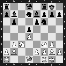 1947 Buenos Aires ch-ARG – Round 1 – Piro, Valerio – 1/2-1/2 – Luckis, Marcos – G48