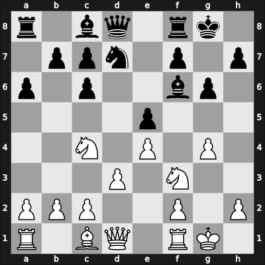 1947 Buenos Aires ch-ARG – Round 2 – Pilnik, Herman – 1-0 – Rebizzo, Cayetano – G50