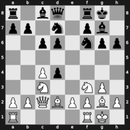 1947 Buenos Aires ch-ARG – Round 13 – Martinez, Jose Enrique – 1/2-1/2 – Alvarez Martin, Pedro – G60