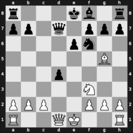 1947 Buenos Aires/La Plata – Round 5 – Pilnik, Herman – 1/2-1/2 – Eliskases, Erich – G13