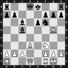 1947 Buenos Aires/La Plata – Round 8 – Euwe, Max – 1-0 – Eliskases, Erich – G21