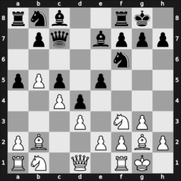 1947 Buenos Aires/La Plata – Round 10 – Eliskases, Erich – 1/2-1/2 – Pilnik, Herman – G25