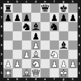 1947 CAN Ch – Round 7 – Lebel, Robert – 0-1 – Yanofsky, Daniel Abraham – G5