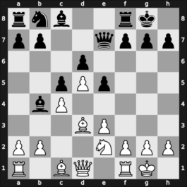 1947 Chigorin Memorial – Round 1 – Ragozin, Viacheslav – 1-0 – Keres, P. – G24