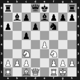 1947 GBR Ch 34. Premier – Round 5 – Znosko-Borovsky, Eugene – 1/2-1/2 – Aitken, James – G13
