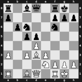 1947 GBR Ch 34th – Round 3 – Wood, Gabriel Jacquin – 1/2-1/2 – Broadbent, Reginald – G11