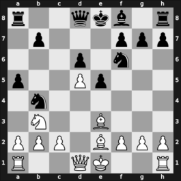 1947 GBR Ch 34th – Round 4 – Milner Barry, Philip – 1/2-1/2 – Wood, Gabriel Jacquin – G19