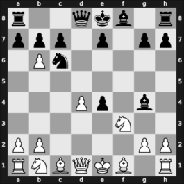 1947 GER Ch 11th – Round 12 – Elsas, Hansgeorg – 0-1 – Hoenlinger, Baldur – G18