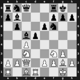 1947 Helsinki – Round 1 – Barda, Olaf – 1/2-1/2 – Asgeirsson, Asmundur – G13