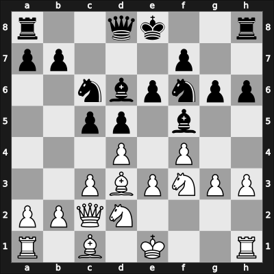 1947 Hilversum – Round 1 – Rossolimo, Nicolas – 1-0 – van Doesburgh, Gerrit Roelof Diederik – G1