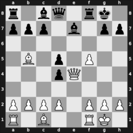 1947 Hilversum zt – Round 3 – Blau, Max – 1/2-1/2 – Alexander Ronald Cheng – G9