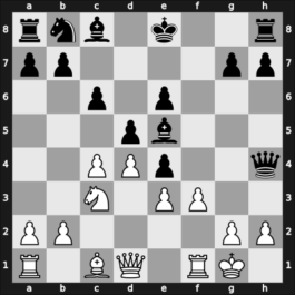 1947 Hungary – Round 1 – Sandor, Bela – 1-0 – Tipary, Lajos – G8
