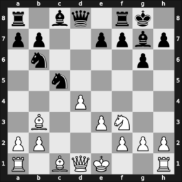 1947 Hungary – Round 1 – Tipary, Lajos – 0-1 – Gereben, Erno – G14