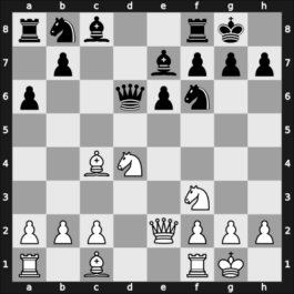 1947 Hungary – Round 1 – Szily, Jozsef – 1/2-1/2 – Macskasy, Elod – G27