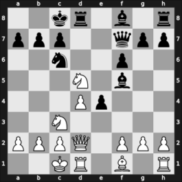 1947 JUG Ch – Round 1 – Kulzinski, Nikolaj – 0-1 – Tomovic, Vasilje – G1