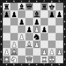 1947 JUG Ch – Round 8 – Gligorić, Svetozar – 1-0 – Tomovic, Vasilje – G18