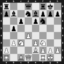 1947 JUG Ch – Round 9 – Germek, Milan – 0-1 – Gligorić, Svetozar – G19