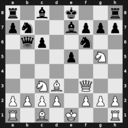 1947 Kassel – Round 3 – Bogoljubow, Efim – 1-0 – Heinrich Georg – G13