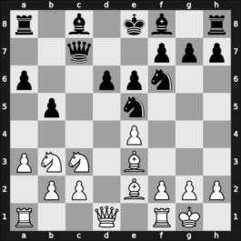 1947 Kassel – Round 7 – Bogoljubow, Efim – 1-0 – Niephaus, Walter – G27