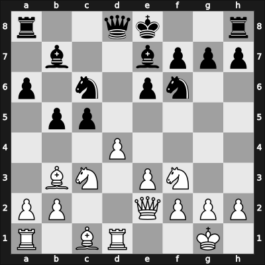 1947 Leningrad ch-URS – Round 1 – Kan, Ilya A – 1/2-1/2 – Klaman, Konstantin Mikhailovich – G9