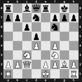 1947 Leningrad ch-URS – Round 1 – Kasparian, Genrikh – 0-1 – Bondarevsky, Igor – G18