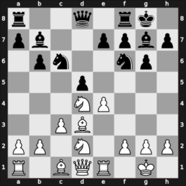 1947 Leningrad ch-URS – Round 1 – Klaman, Konstantin Mikhailovich – 1/2-1/2 – Alatortsev, Vladimir N. – G26