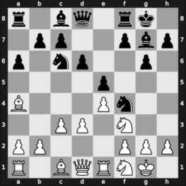 1947 Leningrad ch-URS – Round 1 – Boleslavsky, Isaac – 1/2-1/2 – Smyslov, Vladimir – G36