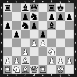 1947 Leningrad ch-URS – Round 1 – Aronin, Lev – 1/2-1/2 – Boleslavsky, Isaac – G37