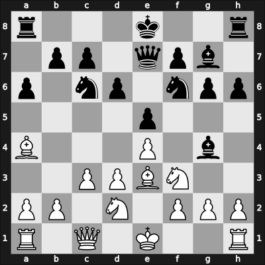 1947 Leningrad ch-URS – Round 1 – Goldenov, Boris P – 1-0 – Dubinin, Peter – G38