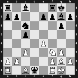 1947 Leningrad ch-URS – Round 1 – Ufimtsev, Anatoly – 1/2-1/2 – Lilienthal, Andor – G43
