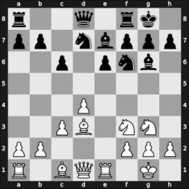 1947 Leningrad ch-URS – Round 4 – Ufimtsev, Anatoly – 1/2-1/2 – Makogonov, Vladimir – G60