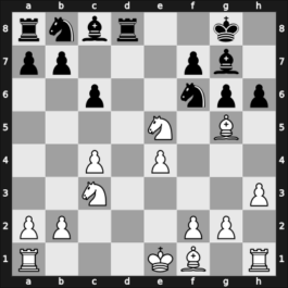 1947 Leningrad ch-URS – Round 4 – Kasparian, Genrikh – 1/2-1/2 – Boleslavsky, Isaac – G62