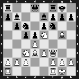 1947 Leningrad ch-URS – Round 7 – Klaman, Konstantin Mikhailovich – 1/2-1/2 – Smyslov, Vladimir – G83