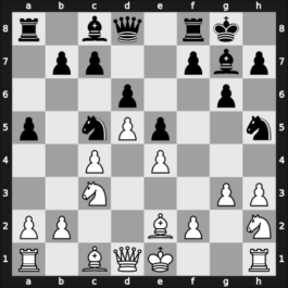 1947 Leningrad ch-URS – Round 7 – Lilienthal, Andor – 1/2-1/2 – Dubinin, Peter – G84