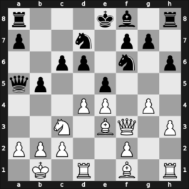 1947 Leningrad ch-URS – Round 7 – Goldenov, Boris P – 1-0 – Kasparian, Genrikh – G85