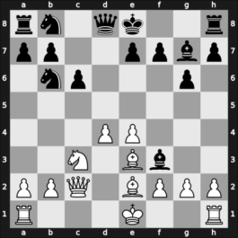 1947 Leningrad ch-URS – Round 8 – Keres, Paul – 1-0 – Dubinin, Peter – G91