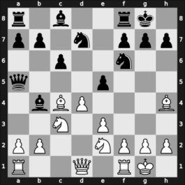 1947 Leningrad ch-URS – Round 9 – Ragozin, Viacheslav – 1-0 – Yudovich, Mikhail M – G95