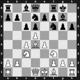 1947 Leningrad ch-URS – Round 9 – Lilienthal, Andor – 1-0 – Bronstein, David I – G96