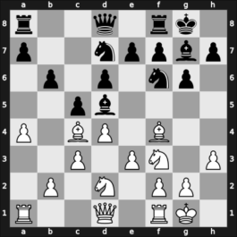 1947 Leningrad ch-URS – Round 9 – Bondarevsky, Igor – 1-0 – Ufimtsev, Anatoly – G98