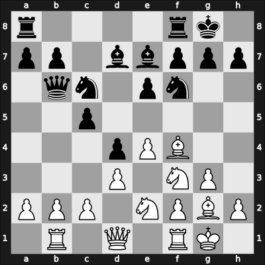 1947 Leningrad ch-URS – Round 12 – Ufimtsev, Anatoly – 0-1 – Ragozin, Viacheslav – G122