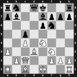 1947 Leningrad ch-URS – Round 13 – Goldenov, Boris P – 0-1 – Keres, Paul – G123