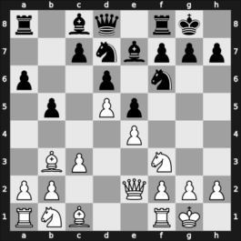 1947 Leningrad ch-URS – Round 17 – Bronstein, David I – 1/2-1/2 – Ufimtsev, Anatoly – G154