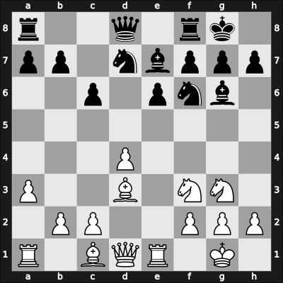 1947 Lueneburg – Round 10 – Ahues, Carl – 1-0 – Saemisch, Friedrich – G10