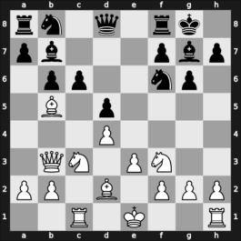 1947 Mar del Plata – Round 1 – Bolbochan, J. – 1/2-1/2 – Iliesco, Juan – G9