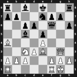 1947 Mar del Plata – Round 1 – Bolbochan, J. – 1-0 – Sanguinetti, Ricardo – G12